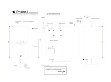 Template per quadro Apple