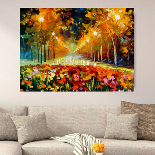 Leonid afremov vicolo delle - afremov,
