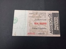 biglietto stadio JUVENTUS REAL