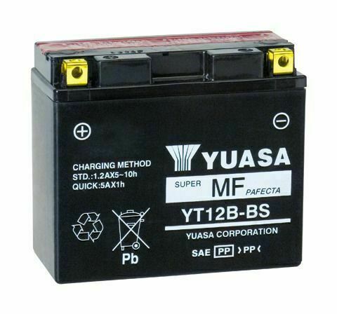Yuasa batteria yt12b ducati - yuasa, yt12b-bs