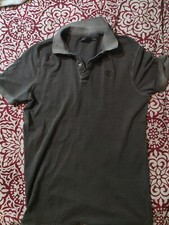 Piazza Italia tg M polo uomo, usato grigio scuro buone condizioni manica corta 