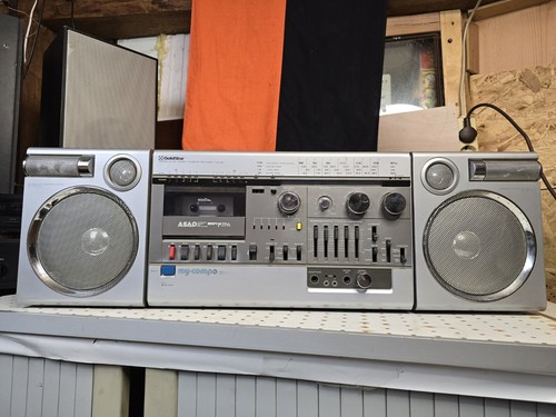 Boombox ghettoblaster goldstar - boombox,