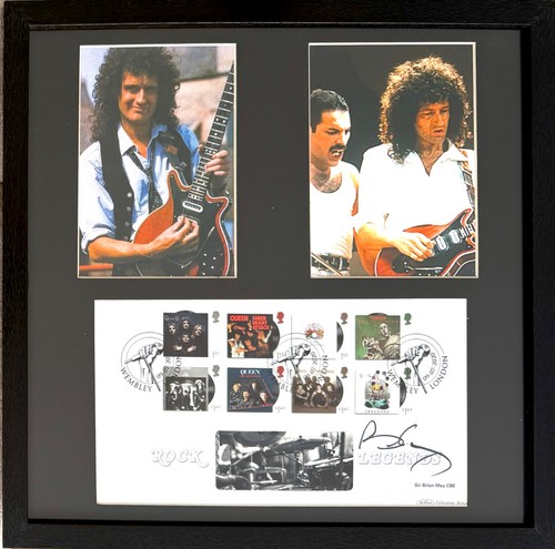 Sir bryan may hand - hand, signed
