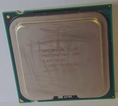 Intel pentium dual core e5200 - pentium,