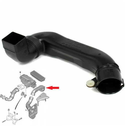 Durite boitier filtre air - a,