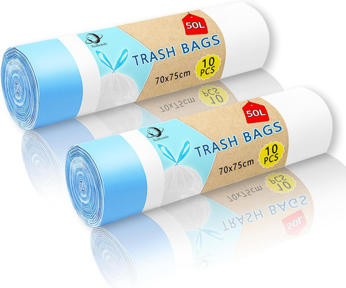 Sacchi spazzatura 50l con - 20,