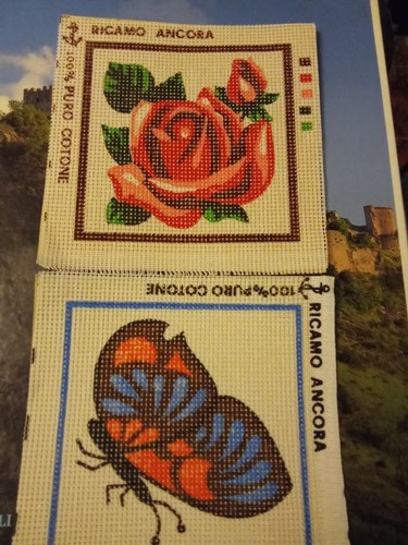 Canovaccio ancora ricamo - canovaccio,