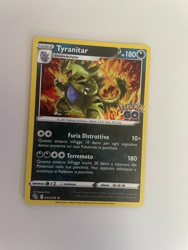 Tyranitar 043 078 set pokemon - 043/078,