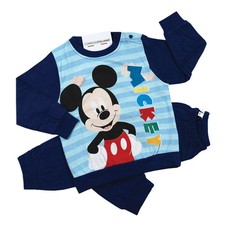 Pigiamino bimbo in caldo cotone felpina - Topolino - Disney WD0057