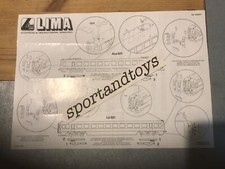 LIMA HO FS ALe601 FOGLIO ORIGINALE ISTRUZIONI/RICAMBI  ART. 208370/71/72LP