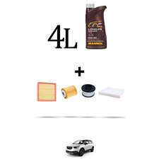 HOFFCAR Kit tagliando 4 FILTRI