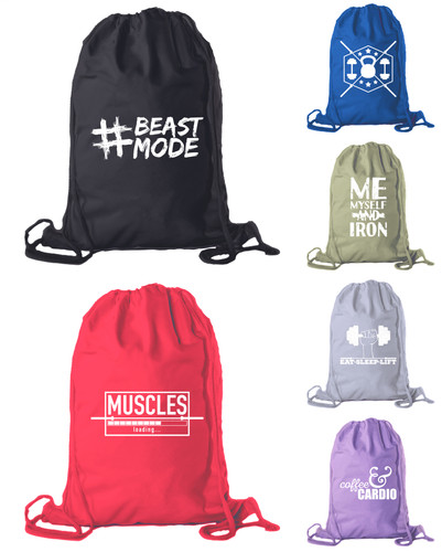 Borsa palestra cotone - in,