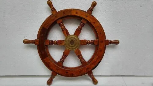 Ruota nave legno - in, grande