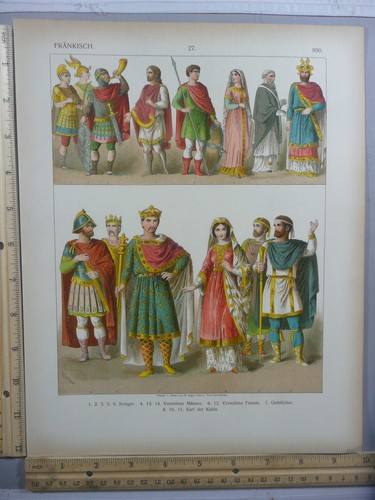 Rara antica stampa litografica