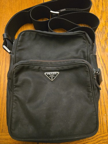 Borsa messenger prada tessuto - messenger,