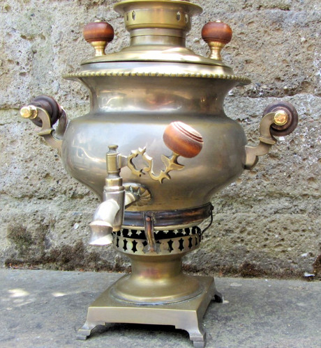 Antico raro samovar russo - raro,