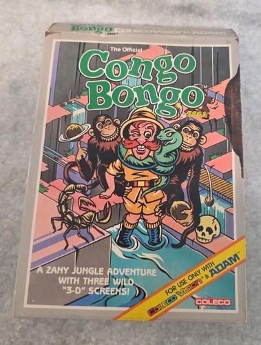Congo bongo colecovision - bongo, (colecovision