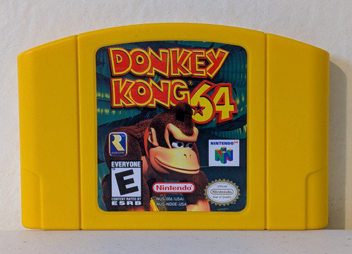 Donkey kong nintendo - kong, 64