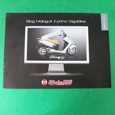 PER MALAGUTI BLOG 125 160 IE SCOOTER PUBBLICITA  DEPLIANT BROCHURE OPUSCOLO