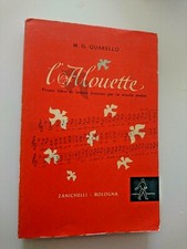 L'ALOUETTE Primo libro di letture francesi scuola media Quarello Zanichelli 1962