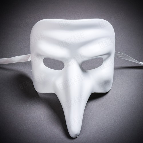 Maschera viso completa bianca