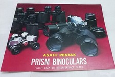 BINOCOLO ASAHI PENTAX PRISM BROCHURE 18 PAGINE 18x15cm