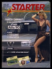 rivista STARTER settembre 1984 f.carminati -o.muti -alfa -jaguar xk