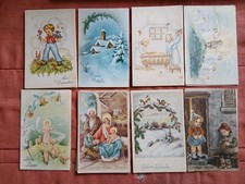 Lotto N. 200 Cartoline Augurali Formato Piccolo