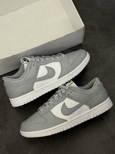 Nike dunk low grigio bianco - low, grigio/bianco