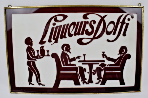 Ancienne plaque publicitaire - ancienne,
