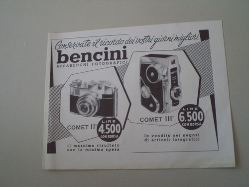 Advertising pubblicità 1958 - advertising,