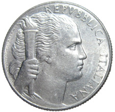 ITALY. 5 LIRE, 1949.