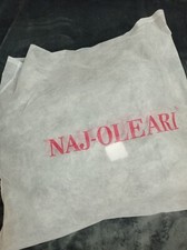 borsa a spalla naj oleari con custodia originale azzurro pastello