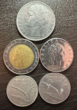Italy - Coins - 500 - 100 - 50