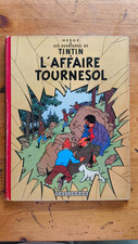 fumetto tintin in francese. "L'Affaire Tournesol" del 1956