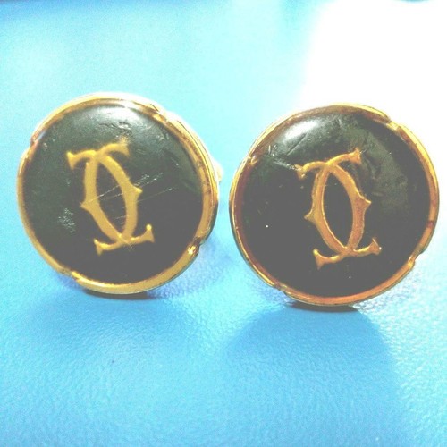Gemelli cartier nero - cartier, oro