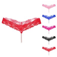 Perizoma intimo con perle in