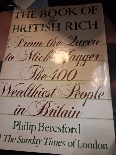 Book the british rich - book,
