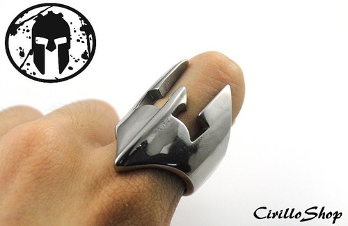 Anello elmetto spartano - anello,