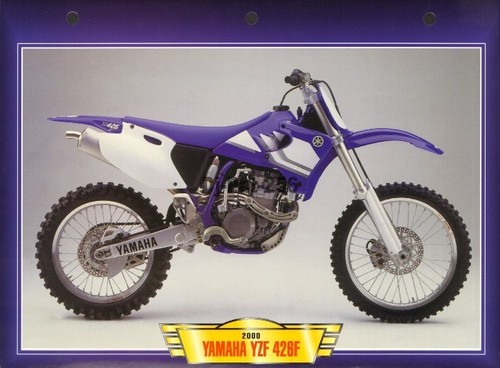 Fiche moto yamaha - yzf, 426