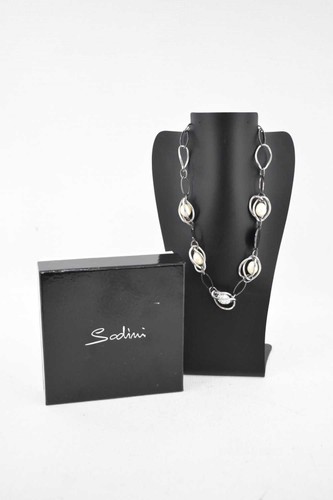 Collana sodini acciaio con - sodini,