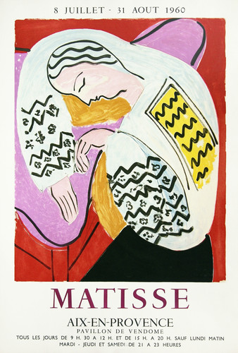 Henri matisse poster mostra - henri,