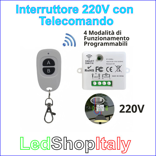 Interruttore switch relè 220v - interruttore,