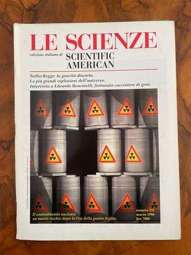 Scienze 331 marzo 1996 - scienze,
