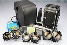 Mamiya C330 Professional-F Biottica-Reflex+80mm+135mm+65mm+Borsa+Acc Japan 1970s