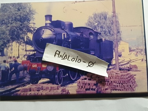 Fotografia locomotiva vapore - locomotiva, a