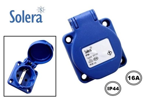 Presa femmina cee monofase - monofase, 2