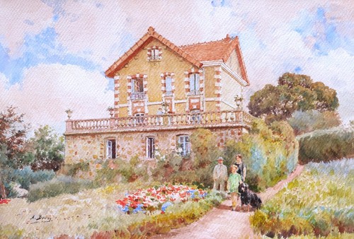 Quadro francese cornice - francese,