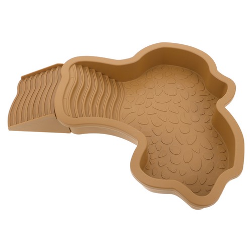 Piattaforma basking tartaruga