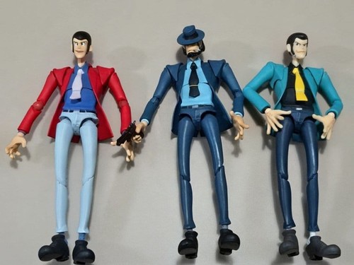 Set action figure lupin - set,